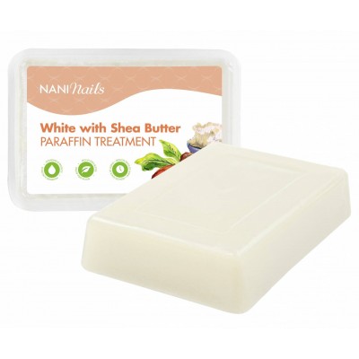 NANI Nails Kosmetický parafín - White with Shea Butter 500 g 